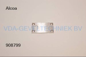 Kawneer/Alcoa RVS Sluitplaat RT 72 voor stolpnaald