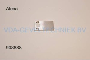 Kawneer  RVS Sluitplaat voor