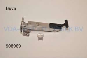 Buva afsluitbare combi-uitzetter 3093H aangepast voor hardglas