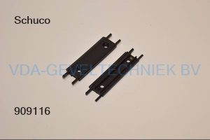 Schuco 239743 Dagschoot geleider voor Alu vouwwanden Falleneinlauf