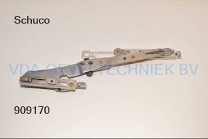 Schuco alu verdektliggende schaar 300 LINKS 243014 RVS