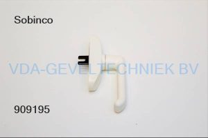 Sobinco alu DK-raamkruk/handgreep met vork wit 30000-657.