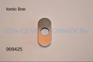 Tonic line RVS deur rozet