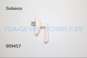 Sobinco aluminium draaikiep kruk RAL9001