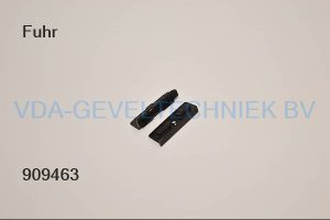 Fuhr rolnok sluitplaat zwart