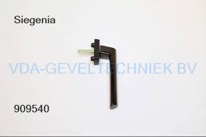 Siegenia psk portal greep zwart RAL9005 Binnen