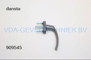 Dansta raamkruk/raamgreep antraciet/grijs kierstand stift 7x43mm (uitlopend artikel)