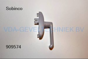 Sobinco alu raamkruk/handgreep met vork mat Grijs 30000-657