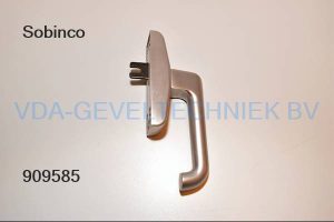 Sobinco alu raamkruk/handgreep met vork Zilver/EV1 30000-657