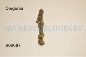 Siegenia FAVORTI/KF Kantschuif/Kantenriegel onder