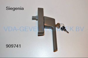 Siegenia raamkruk draaikiep afsluitbaar RAL7023