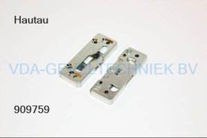 Hautau sluitplaat 243355 voor hout 30mm
