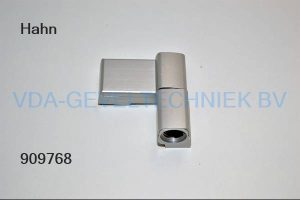 Dr. Hahn 2-delig scharnier Serie 60 AT 55x20MM Zilver/EV1