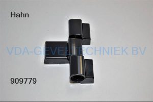 Dr. Hahn 3-delig scharnier Serie 60 AT Ral 7021 59x20MM