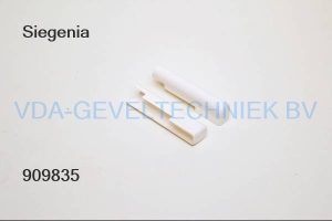 Siegenia afdekkap onderscharnier wit