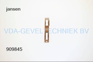 Jansen Economy 50E30 dag en nachtsluitplaat Links RVS 555.294