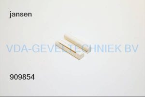 Jansen afdekkap tbv scharnier kunststof 557.036
