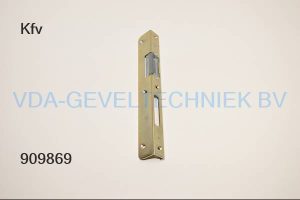 KFV Dag- en Nachtsluitplaat U-Profiel 245x8x24x32x2MM Rechts