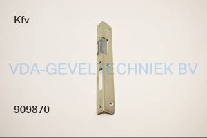 KFV Dag- en Nachtsluitplaat U-Profiel 245x8x24x32x2MM Links