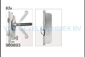 De Vries/KFV meerpuntssluiting  AS4900 45/92/F20 L=1915 W000 krukbediend