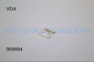 Cokto KTOline afwaterkapje Wit Ral 9016 (prijs per stuk, minimale afname 10 stuks)