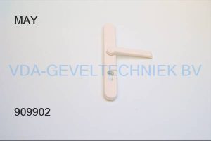 HVN rolluik greep/kruk wit buitenzijde PC72 RAL9001