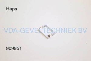 Haps blokscharnier pen RAL9016 70mm zonder stiftzekering