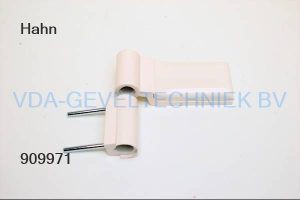 Dr. Hahn 2-delig scharnier Serie KT-B FIX  RAL9001 Rehau K60490F07