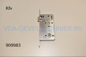 KFV slot WC / vrij en bezet insteek 55/78/F18 afgeronde RVS voorplaat