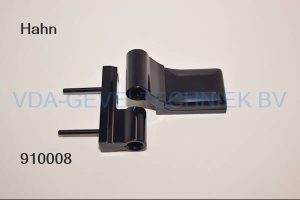 Dr Hahn 2-delig scharnier KT-B Rehau-SKG zwart glans K60490051