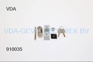 RONIS PENSLOT 3452 OPBOUW PEN=37MM. grijs  AFSLUITBAAR