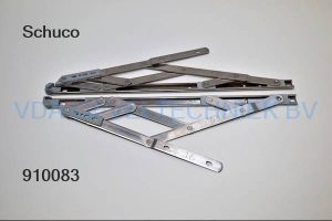 Securistyle Schuco rvs uitzetschaar 410x22mm Set links en rechts