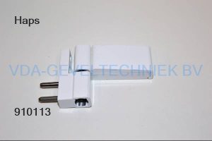 Haps scharnier 2-delig 31-2001-00-30 RAL9016 wit