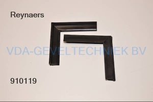 Reynaers kozijnrubber hoek 100x100x20 Formteilecken
