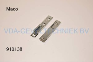 Maco Kiep - Draai sluitplaat MM Eurofalz 20 mm Rechts / links Silber 363797