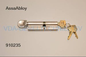 Litto onderdeel cilinder 45x45 knop, 3 sleutels