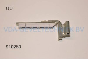 GU draairaambeslag  UNI-Jet M6/12  Raamhoekdeel + vulstuk  Rechts / links