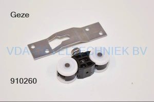 Geze hangrollen schuifdeur Varidoors  Kunststof loopwagen