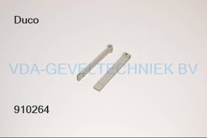 Duco hendel 70mm 1216 grijs t.b.v ventilatie rooster