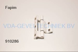 Fapim  onderdeel 2 delig scharnier  Ral9001 Creme 9826