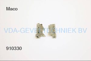 MACO Hoeklager Links 130KG Multitrend DT 18/12 Zilverlook 52704 / 52230