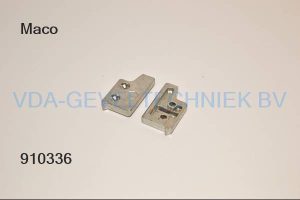 Maco oploop plaat vlak 30MM 365657 rechts hout