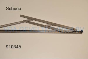 Schuco onderdeel uitzetschaar  t.b.v. uitzetraam 615 x18mm Securistyle links en rechts te gebruiken