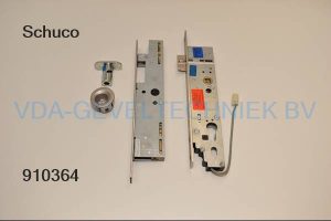 Schuco onderdeel electrisch Anti-Paniekslotset met Riegelfallenslot en tegenkast voor 2-vleugelige antipaniekdeur Drn 35 rechts  211876-B03