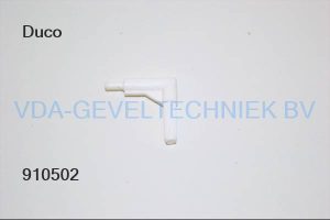 Duco bocht 1221 30mm wit