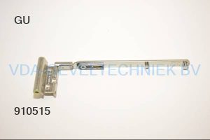 GU SOLO Jet T schaararm FFB 280-500 / 400-500 ZILVER Links