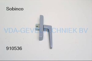 Sobinco raamkruk 502-16 zilver links t.b.v. buitendraaiend