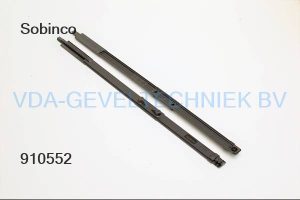 TRINGELSTANG 35000-400 L=400MM CHRONO KUNSTSTOF ZWART