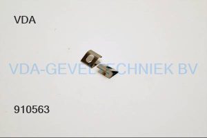 Stalen veer t.b.v. Inzethor 20 mm (en 28 mm) vliegenhor RVS clip