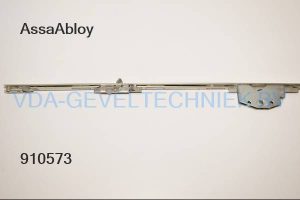 Assa Abloy raamespagnolet Drn40 V20 1000mm 2x haak kruk hoogte 495 mm